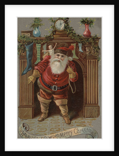 The Woolson Spice Co. Wishes You a Merry Christmas Greeting Card by Anonymous