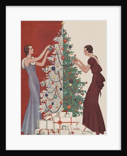 Decorating the Christmas Tree by Dynevor Rhys