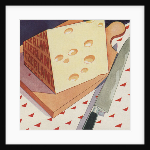 Illustration of Swiss Cheese by Anonymous