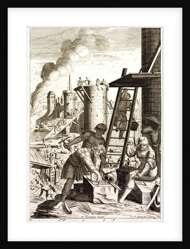 Jerusalem Rebuilt Illustration by Anonymous