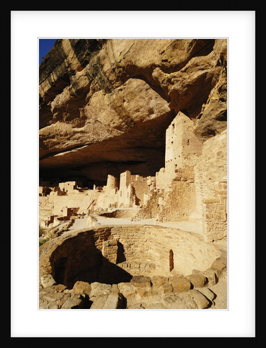 Kiva at Cliff Palace in Mesa Verde National Park by Anonymous