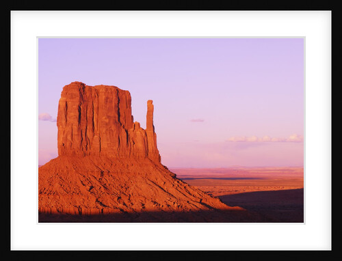West Mitten Butte in Monument Valley by Anonymous
