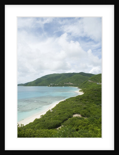 View towards Savannah Bay Beach, Virgin Gorda, British Virgin Islands by Anonymous