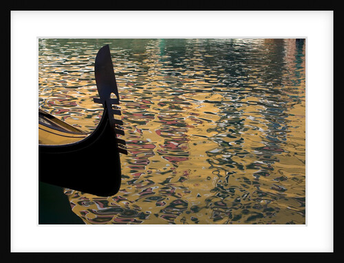 Reflections on Water by Gondola by Anonymous