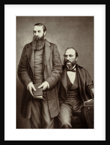 Evangelists Ira David Sankey and Dwight Lyman Moody by Anonymous