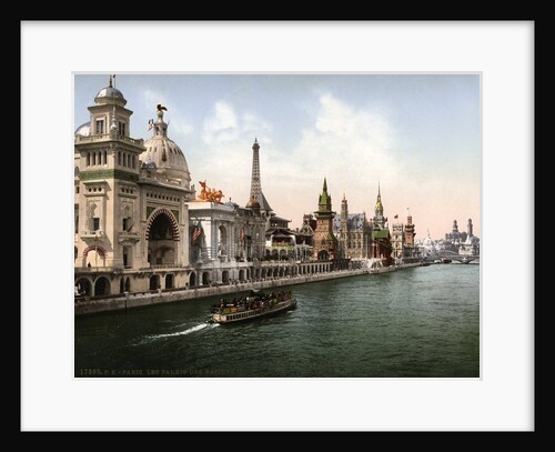 Pavilions of the Nations Along at the 1900 Paris Exposition by Anonymous