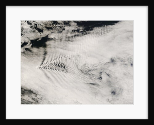 Low Earth Orbit View of Clouds over Indian Ocean by Anonymous