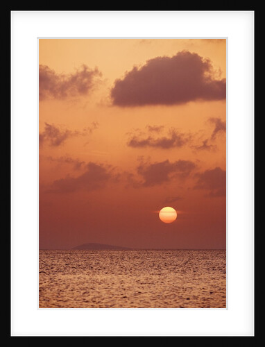 Sunset at St. John, U.S. Virgin Islands by Anonymous