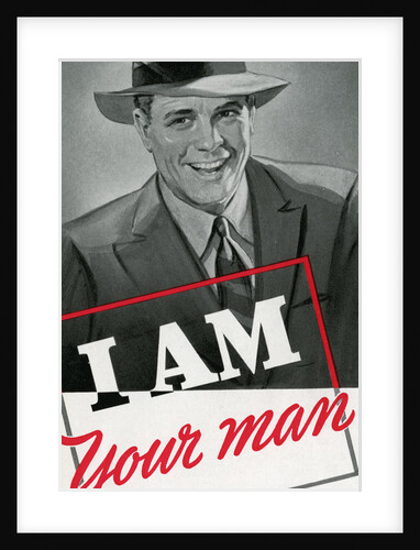 I Am Your Man Illustration by Anonymous