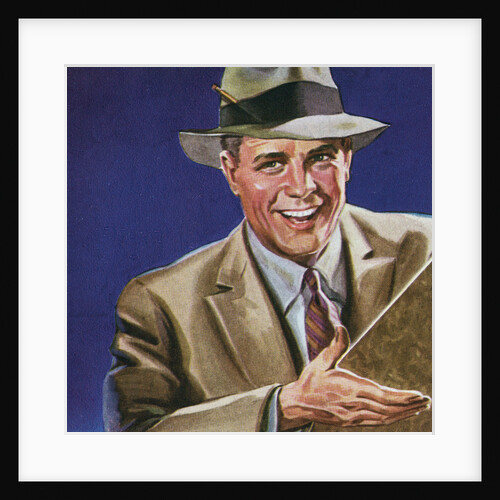 Illustration of American Businessman by Anonymous