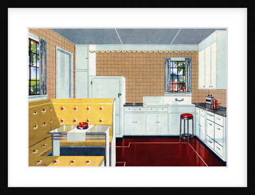 Illustration of Ideal American Kitchen by Anonymous
