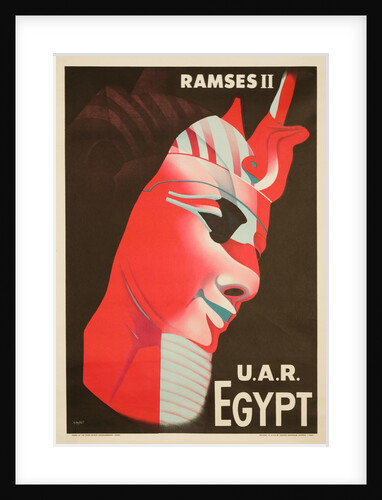 U.A.R. Egypt Poster by H. Hashem