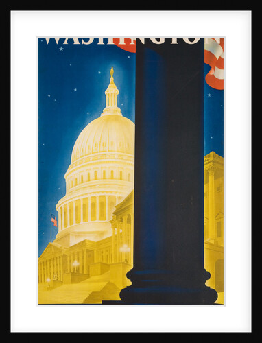 Washington Poster by Sascha Maurer