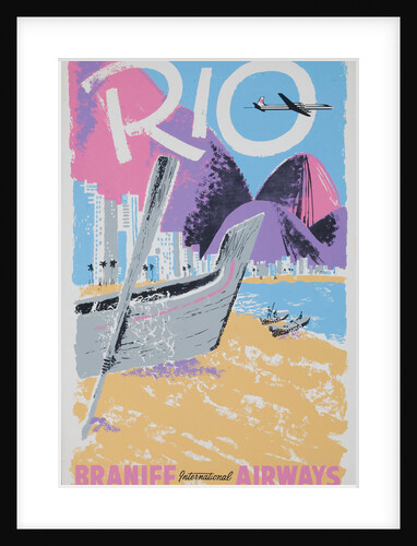 Rio Braniff International Airways Poster by Anonymous