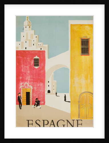 Espagne Poster by Bernard Villemot
