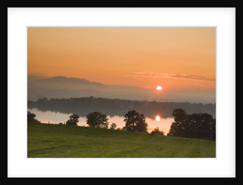 Sunset on Lake Staffelsee by Anonymous