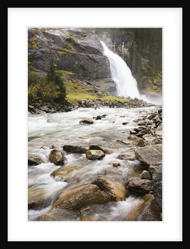Krimmler Waterfall and River by Anonymous