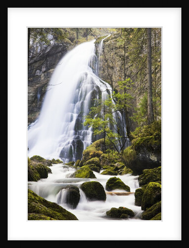 Golling Waterfall in Autumn by Anonymous