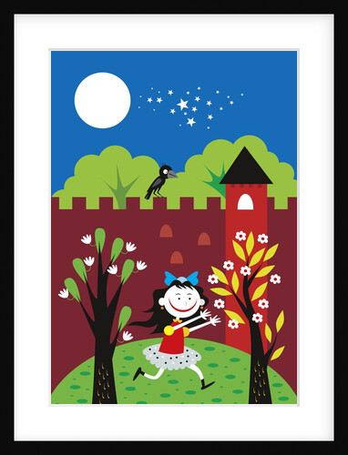 Blossoming Yard by Anonymous