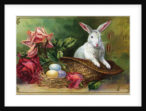 Easter Greetings Postcard by Anonymous