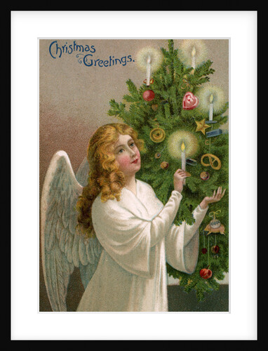Christmas Greetings Postcard by Anonymous
