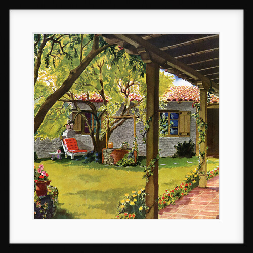 Illustration of Backyard by Anonymous