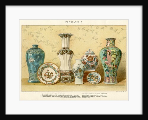 Porcelain by Julius Bien