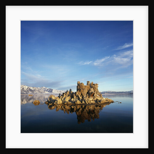 Rock Formations in Mono Lake by Anonymous