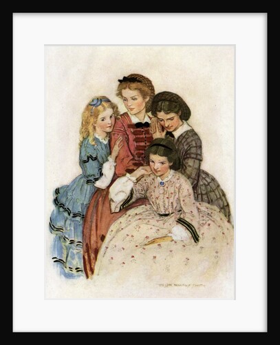 Meg, Jo, Beth and Amy by Jessie Willcox Smith