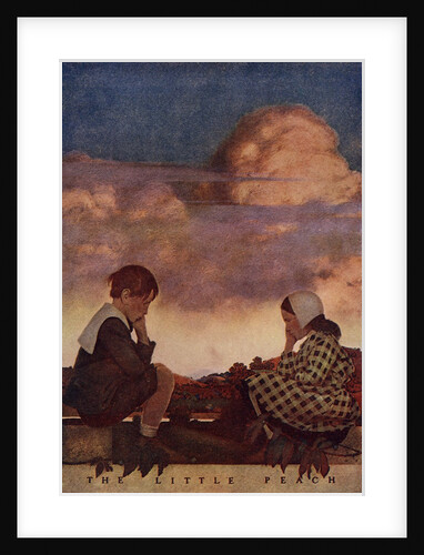 The Little Peach by Maxfield Parrish