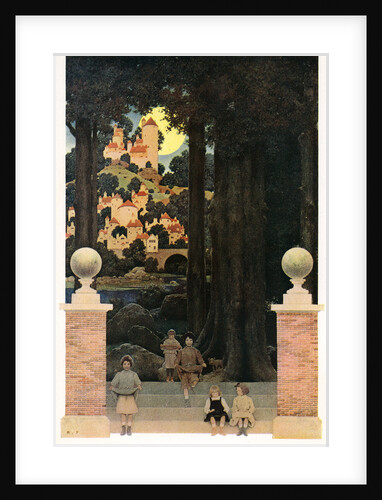 The Sugar-Plum Tree by Maxfield Parrish