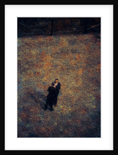 Two Men in Suits Talking by Andre Burian