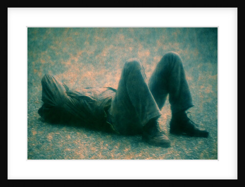 Man Lying on the Floor by Andre Burian