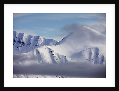 Storm Clearing Away from Mountain Peak on Spitsbergen Island by Anonymous