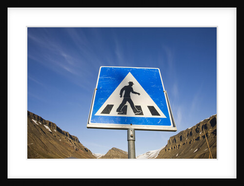 Pedestrian Crossing in Longyearbyen by Anonymous
