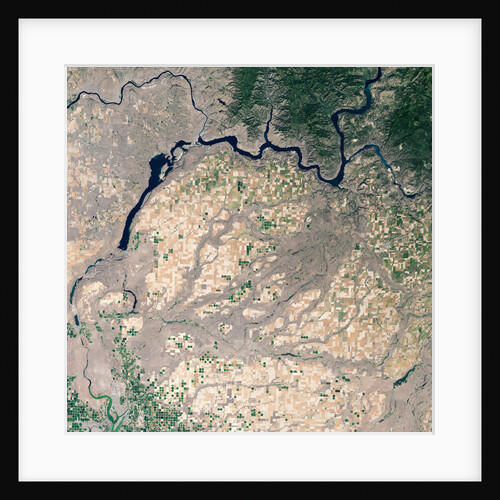 Grand Coulee Dam and Franklin Delano Roosevelt Lake in Summer by Anonymous