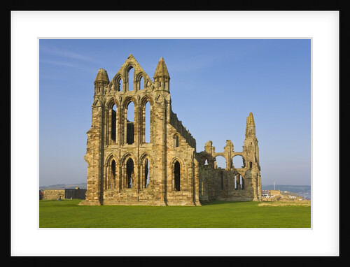 Ruins of Whitby Abbey in North Yorkshire by Anonymous