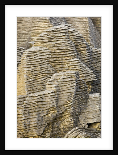 Pancake Rocks on South Island by Anonymous