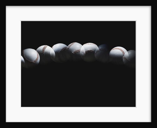 Baseball Flying by Anonymous