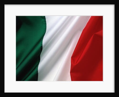 Italian flag by Anonymous