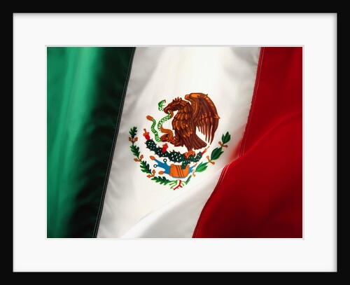 Mexican flag by Anonymous