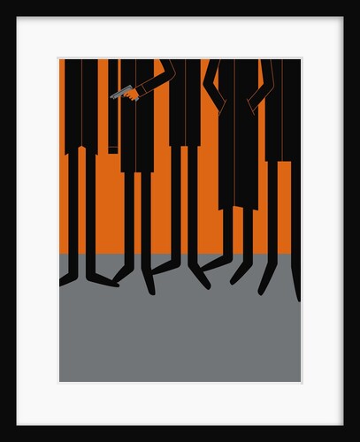 Sinister Men in Black by Anonymous