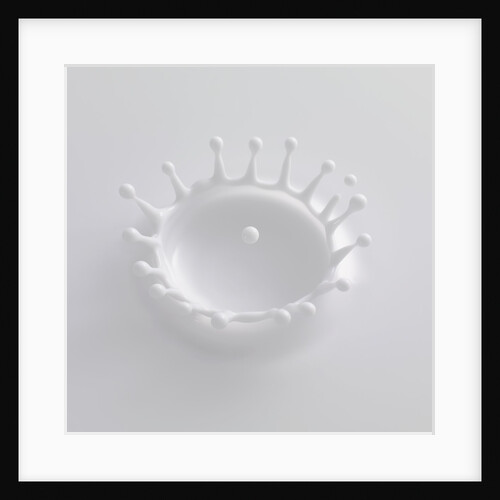 Splash of Milk by Anonymous