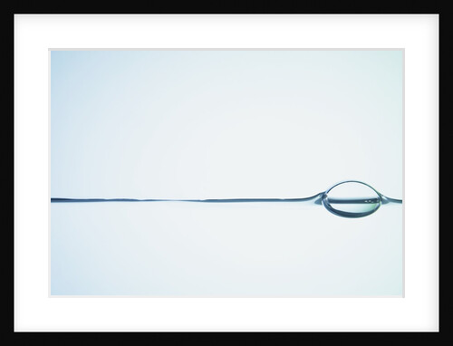 Bubbles on Water Surface by Anonymous