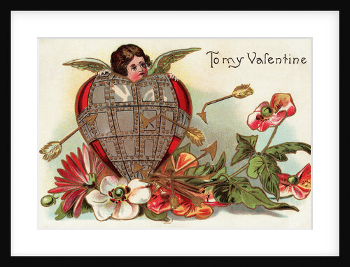 To My Valentine Postcard by Anonymous