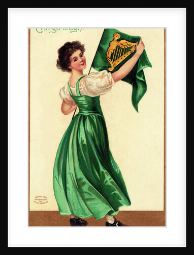 Erin Go Bragh Postcard by Anonymous