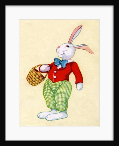 Illustration of Easter Bunny by Anonymous