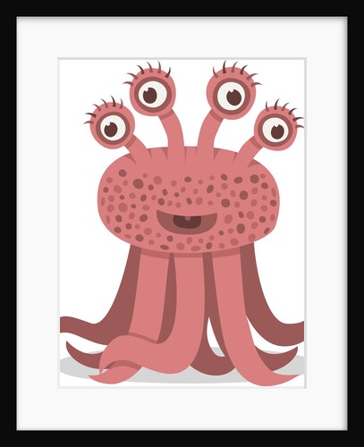 Pink monster by Anonymous