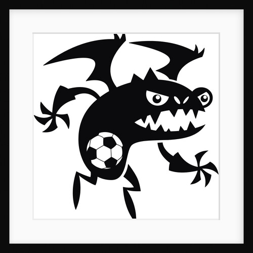 Goblin with Soccer Ball by Anonymous