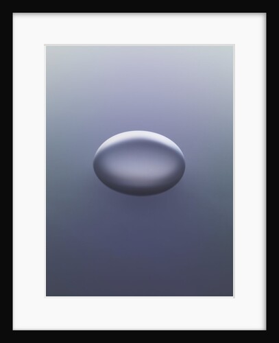Silver egg by Anonymous